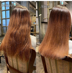 ブリーチ履歴ありでも縮毛矯正はできる？実例で解説鹿児島美容室サンティエ