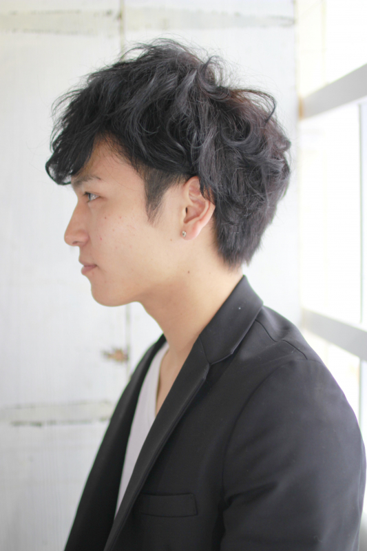 ワイルド スポーツテイスト束感カット 川口の髪質改善美容室 美容院 Anyhow エニーハウ 縮毛矯正とイルミナカラーが上手な美容室