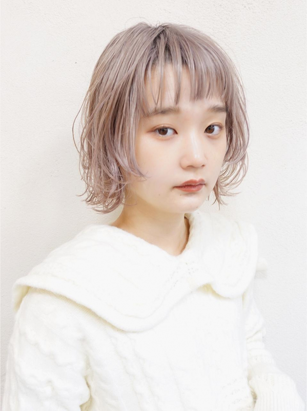 モテ・愛されテイストネオウルフショートボブ｜青山・表参道の