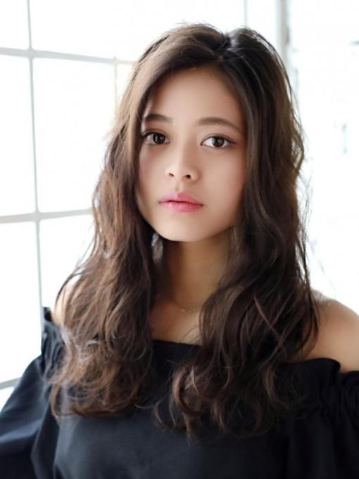 丸顔さん 面長さんに似合わせ セミロング 前髪なしの髪型40選 ヘアカタログ 髪型 ヘアスタイル 表参道 青山 銀座 柏の美容室 Enore