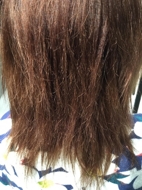 痛んでいる髪に縮毛矯正は可能なの 髪質改善と縮毛矯正の専門店 Enore銀座店 エノア ギンザ