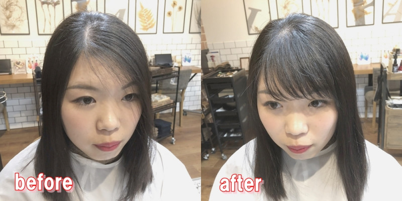 前髪の分け目にこだわる 小顔を作るスタイリング方法とは 銀座 美容院 美容室 U Realm Ginza ユーレルムギンザ ブログ一覧 Id