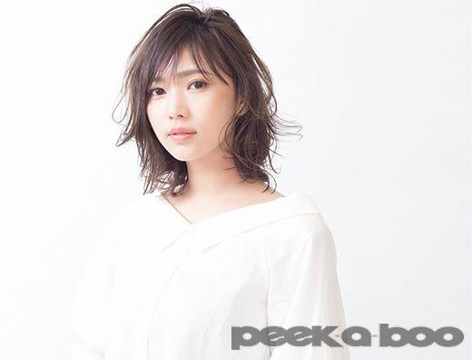 アラサー女子の 大人かわいい ミディアム パーマ 10選 Peek A Boo 表参道 Id