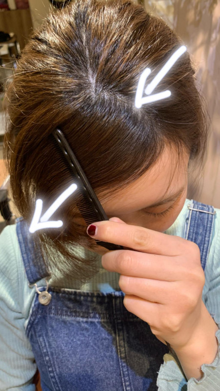 割れる前髪 でお悩みの方 必見 原宿美容師が教える割れ目を直す方法と最新エクステ 原宿 Lino リノ 美容院 美容室 超音波トリートメントでダメージレスな髪に