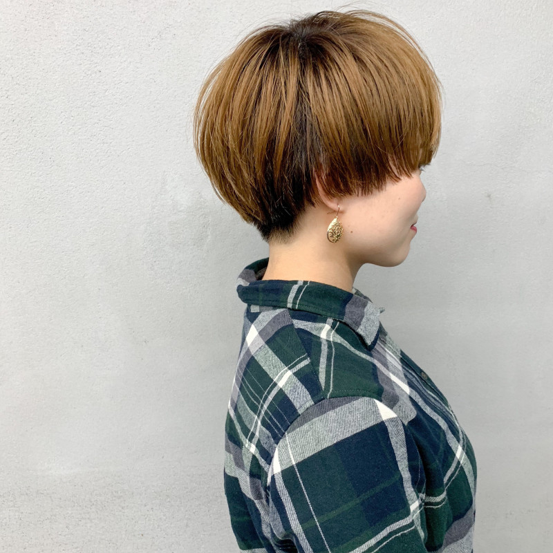 刈り上げショート女子のためのヘアカタログ 柏にある美容院 美容室 Tag タグ オリジナルカラーで美髪目指せる
