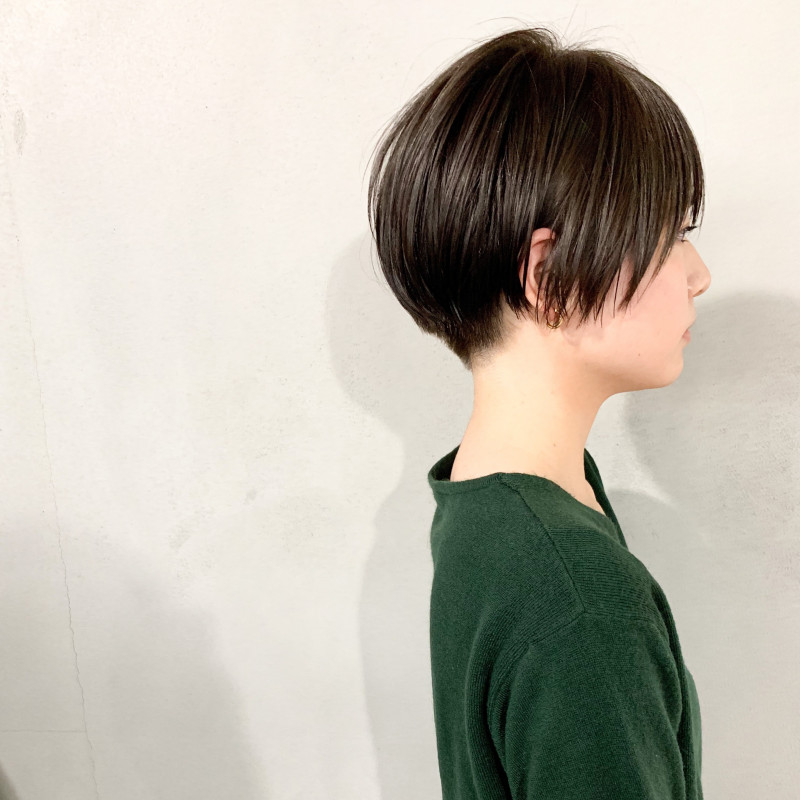 最高の襟足 短め ショート 最高のヘアスタイルのアイデア