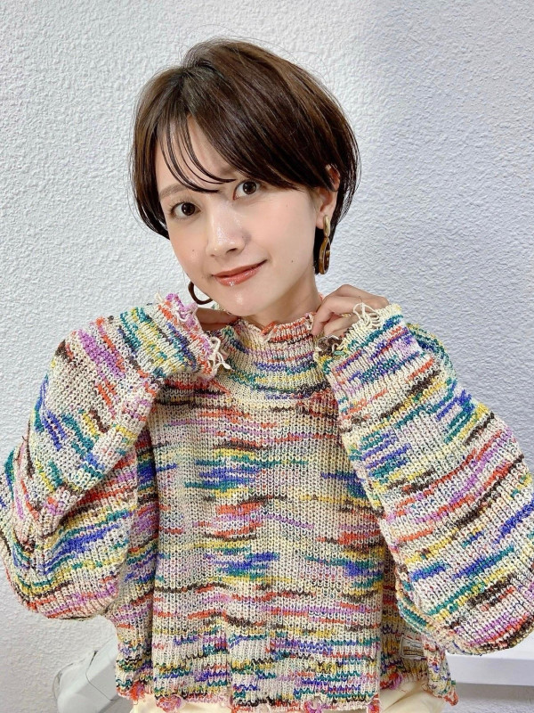 50代　ショートヘア　手入れが楽