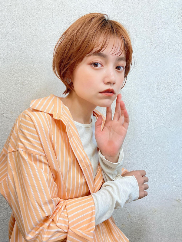 30代　ショートヘア　大人可愛い