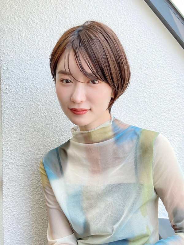 30代　ショートカット　かっこいい