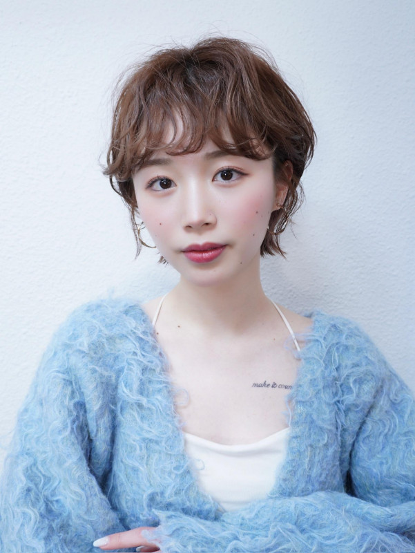 ショートカット　50代　若見え　おばさん