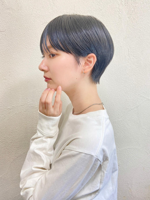 30代　ショートカット　かっこいい