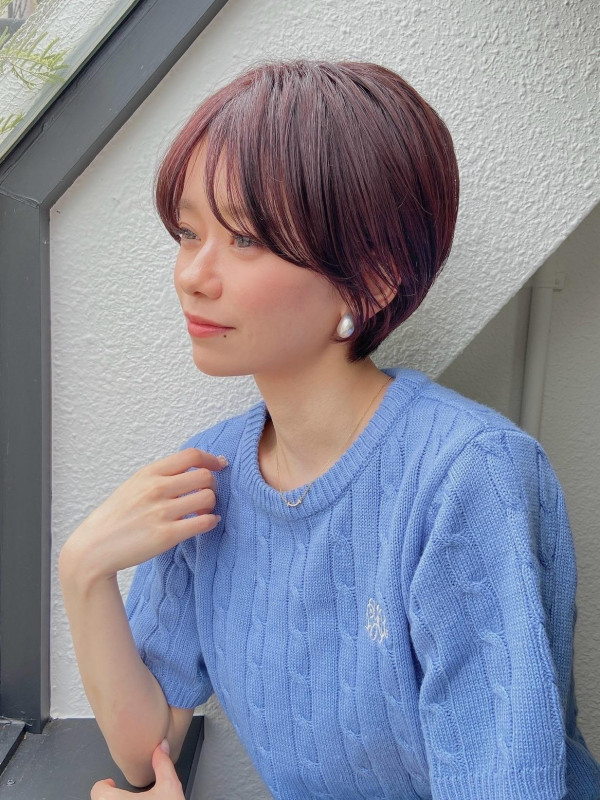 30代　多毛　ショートヘア