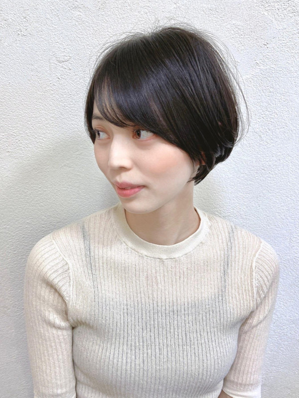 50代　ショートヘア　手入れが楽