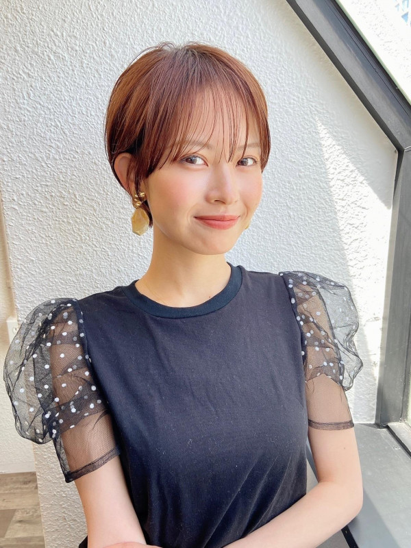 30代　ショートカット　かっこいい