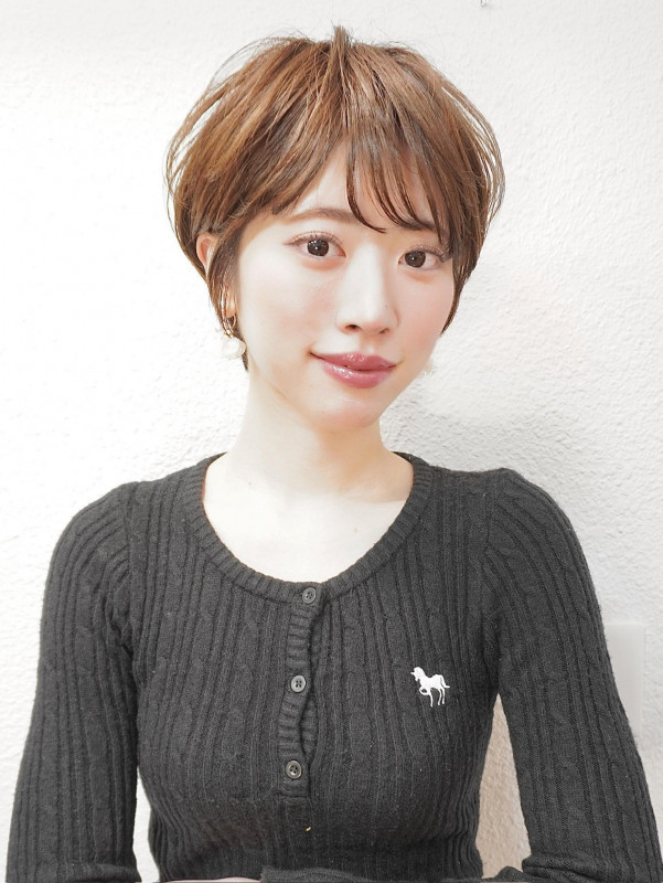 ショートカット　50代　若見え　おばさん