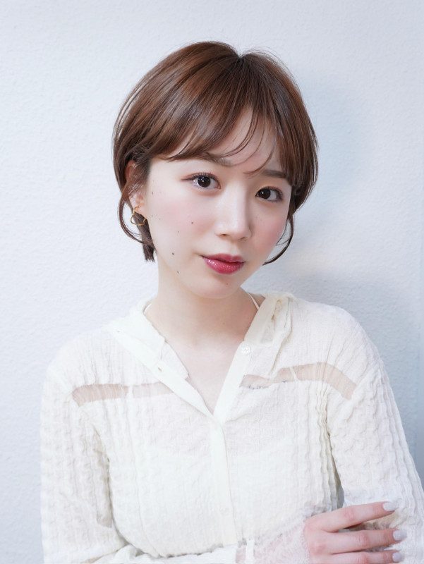 ショートカット　50代　若見え　おばさん