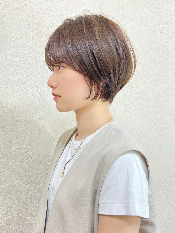30代　多毛　ショートヘア