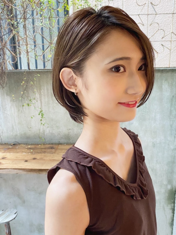 【前髪なし×ショートヘア】のおすすめヘアカタログ16選♪｜ショートヘアー