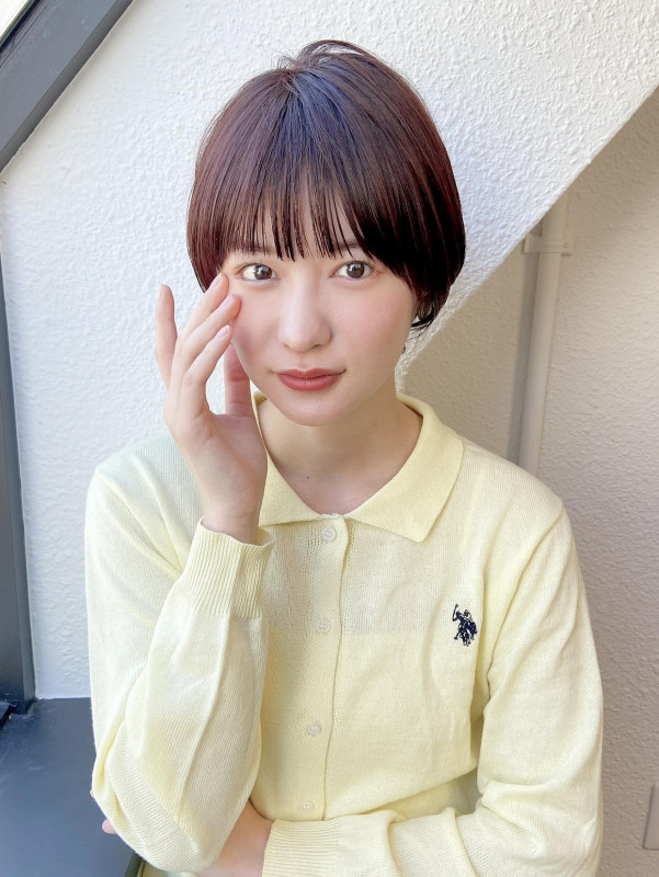 30代　ショートヘア　ママ