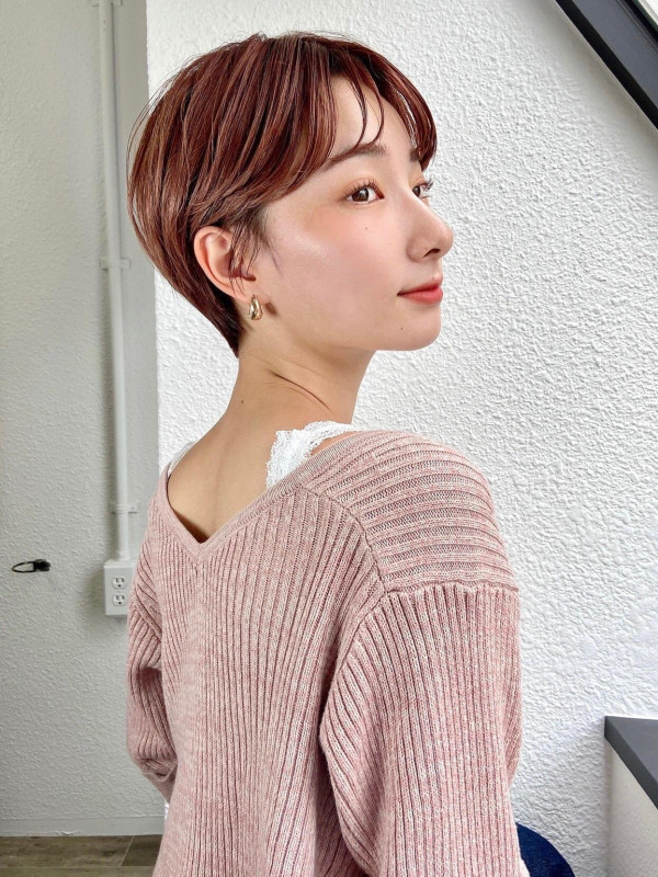 30代　ショートカット　かっこいい